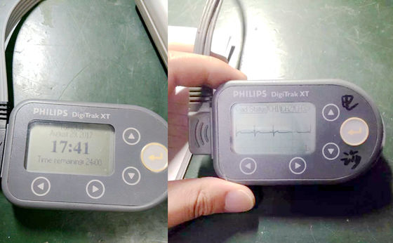 PHILIP Digitrak XT Holter Recorder sử dụng 24 giờ động cho y tế