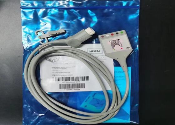 PHILIP M1520A ECG Trunk Cable AAMI 989803103941 với chiều dài 2M