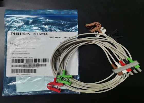 PHILIP M1623A Phương tiện tiêu thụ thiết bị y tế, 5 Cáp ECG chì 989803104511