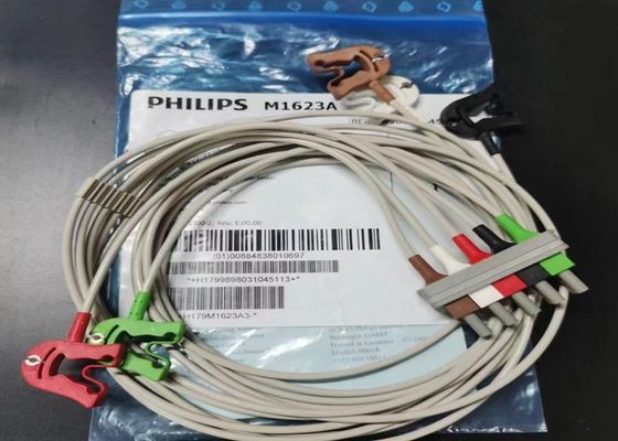 PHILIP M1623A Phương tiện tiêu thụ thiết bị y tế, 5 Cáp ECG chì 989803104511
