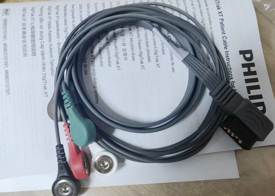 989803157491 Các thiết bị y tế tiêu thụ cáp cho hộp ECG động dẫn tim