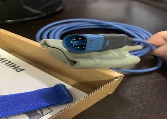 PHILIP M1191BL Adult Spo2 Sensor Sử dụng nhiều lần 3m D Head 8 Pins Ref 989803144381