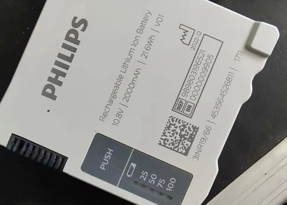 989803196521 pin lithium ion sạc lại cho Philip IntelliVue máy theo dõi bệnh nhân