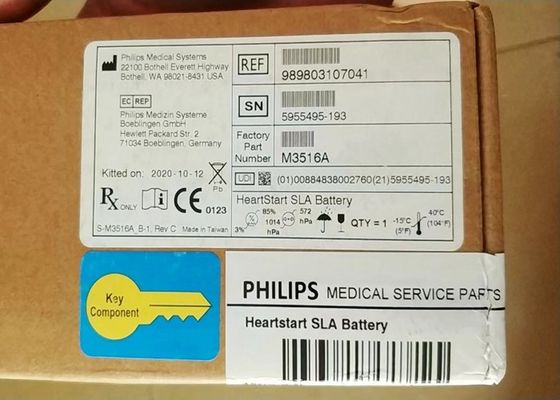 Bộ pin axit chì bảo quản 989803107041 cho PHILIP M3516A Heartstart XL