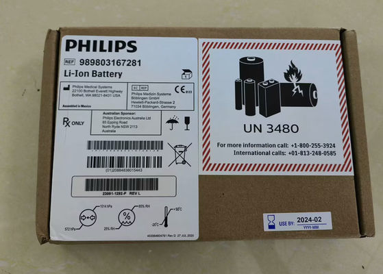 989803167281 Pin thiết bị y tế cho HeartStart XL + máy chống rung