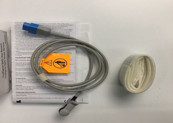 GE Ohmeda Oximetry Spo2 Ear Sensor TS-E-D 9 pin tái sử dụng không xâm lấn