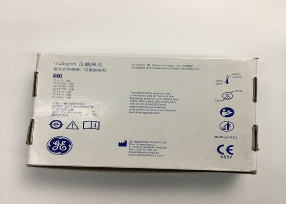 1M Các thiết bị y tế, GE Trusignal Spo2 Finger Sensor Ref TS-F1-H Round Head