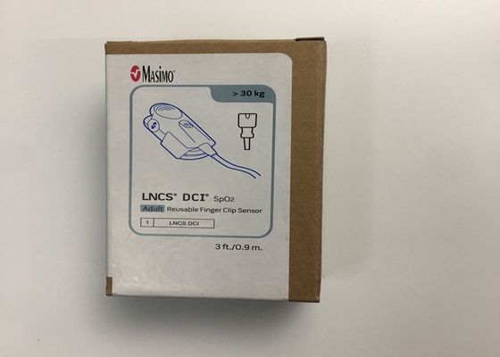 LNCS DCI SpO2 Masimo Bộ cảm biến kẹp ngón tay tái sử dụng 9 chân Ref 1863 Đối với người lớn