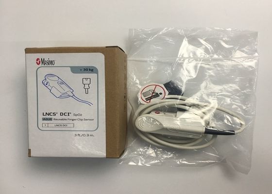 LNCS DCI SpO2 Masimo Bộ cảm biến kẹp ngón tay tái sử dụng 9 chân Ref 1863 Đối với người lớn