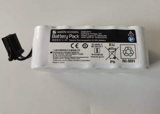 2800mAh pin sạc Ni Mh, 12v Nkb 301v Nihon Kohden