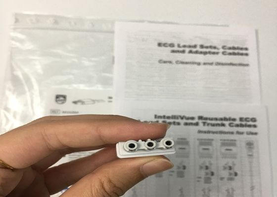 M1626A Cáp thiết bị dẫn điện ECG có thể sử dụng nhiều lần cho bệnh viện