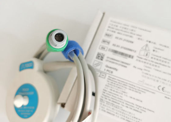MS3-31527 Toco Transducer Probe 6 Needle Single Slot Blue Ribbon Velcro 2,5m chiều dài