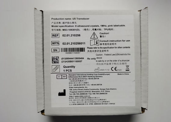 EDAN F6 Phương pháp điều khiển thai nhi MS3-109301 Khung kép 4 chân Không thấm nước IPX8