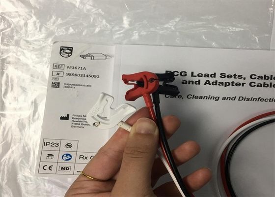AMMI ICU ECG Set dẫn dây cáp M1671A TPU vật liệu cho giám sát ECG
