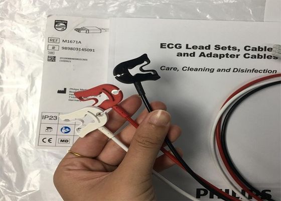 AMMI ICU ECG Set dẫn dây cáp M1671A TPU vật liệu cho giám sát ECG