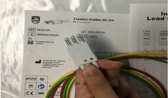 Các bộ phận thay thế TPU ECG cáp, bộ dẫn ECG 989803145101