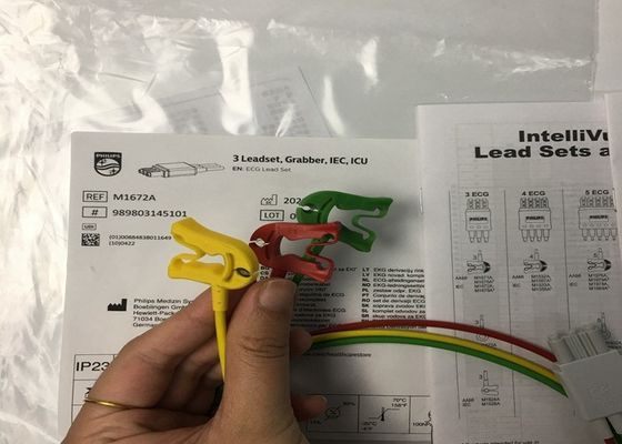 Các bộ phận thay thế TPU ECG cáp, bộ dẫn ECG 989803145101