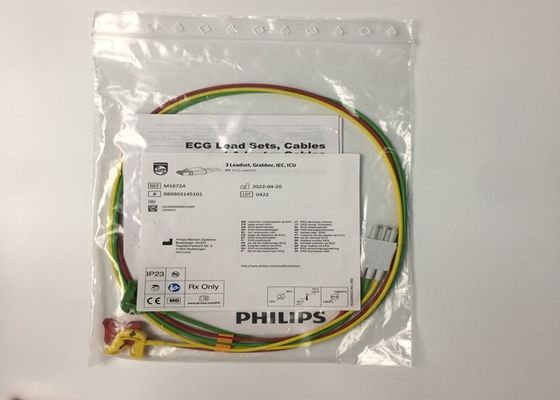 Các bộ phận thay thế TPU ECG cáp, bộ dẫn ECG 989803145101