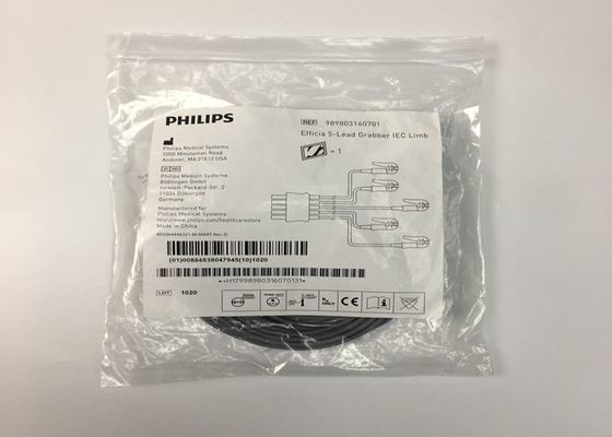 PHLIP Efficia tái sử dụng 5 dây dẫn ECG IEC Limb cho người lớn