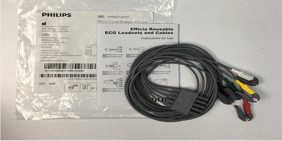 PHLIP Efficia tái sử dụng 5 dây dẫn ECG IEC Limb cho người lớn