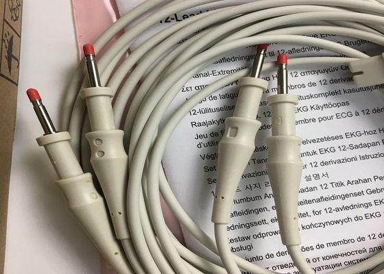 PHLIP ECG phụ tùng thay thế, AMMI IEC 12 dẫn ECG chân tay dẫn 1.4M 989803151731