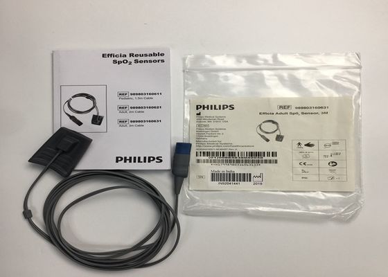 Phlip Efficia cảm biến SpO2 tái sử dụng D đầu 8 chân 3M 989803160631