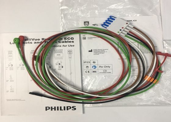 Phlip M1644A Intellivue ECG Cable 5 Chốt tái sử dụng 989803144991