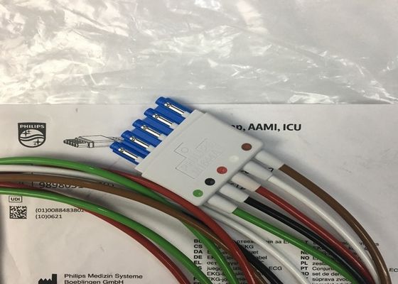 Phlip M1644A Intellivue ECG Cable 5 Chốt tái sử dụng 989803144991