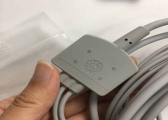 3 dẫn ECG thân cáp 2106309-002 với tích hợp Grabber dẫn dây 12FT