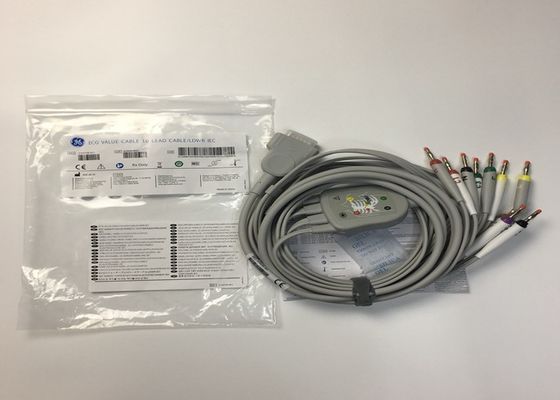10 Các bộ phận thay thế ECG chì Cáp GE2104726-001 Tiêu chuẩn EU