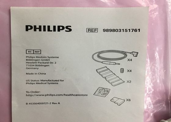 989803151761 Các thiết bị y tế tiêu thụ 4 dẫn cho TC50 Phlip Patient Monitor