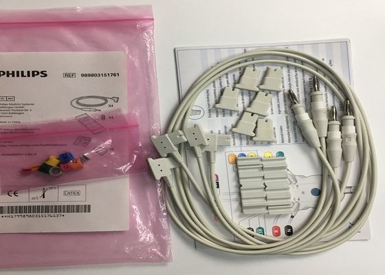 989803151761 Các thiết bị y tế tiêu thụ 4 dẫn cho TC50 Phlip Patient Monitor
