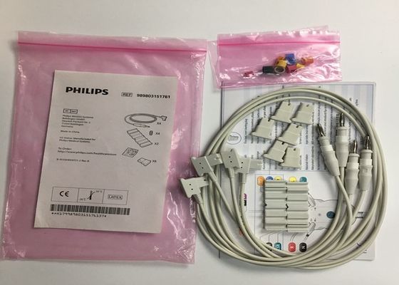 989803151761 Các thiết bị y tế tiêu thụ 4 dẫn cho TC50 Phlip Patient Monitor
