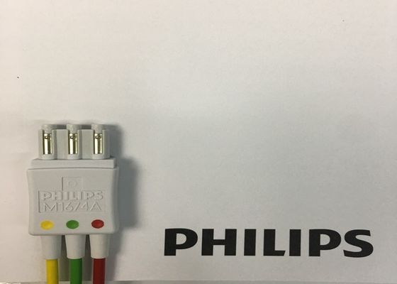 M1674A ECG Lead Set Cable 3 Lead IEC ICU 1M Đối với thiết bị y tế