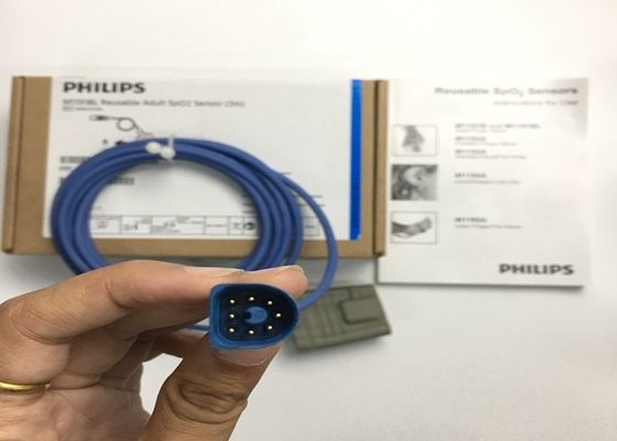 Phlip M1191BL Chiếc thiết bị y tế phụ tùng, cảm biến SpO2 cho người lớn 3M D hình 8 chân