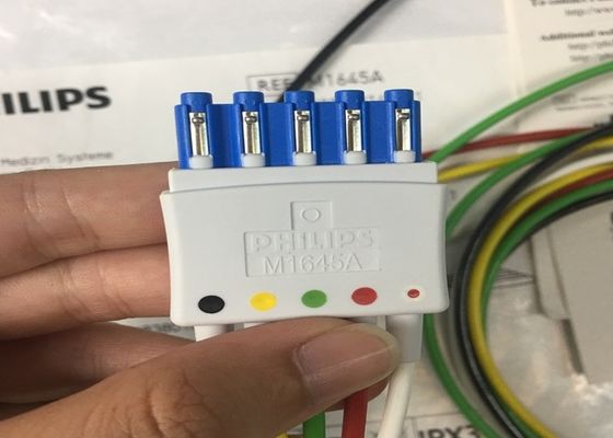 M1645A IntelliVue Thiết bị y tế phụ tùng dây cáp 5 Leadset