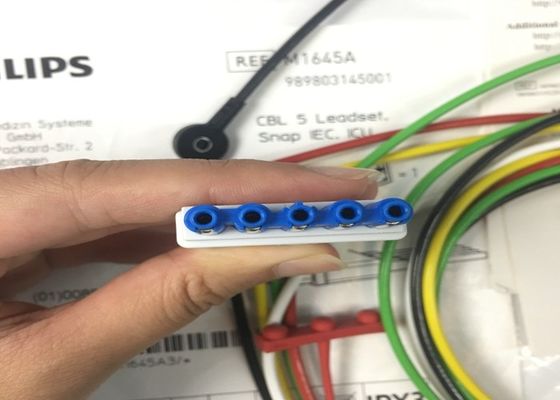 M1645A IntelliVue Thiết bị y tế phụ tùng dây cáp 5 Leadset