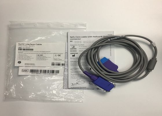 SpO2 giao diện thiết bị y tế phụ tùng cáp 3M 10ft 2021406-001