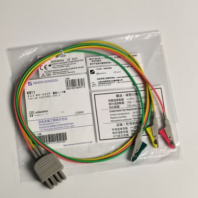 Phương tiện tiêu thụ thiết bị y tế bền NIHON KOHDEN Điện cực chì (3) K911 BR-903P