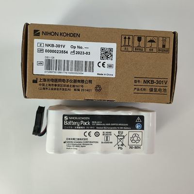 NIHON KOHDEN Bộ pin NKB-301V điện áp danh nghĩa 12V 2800mAh Ni-MH
