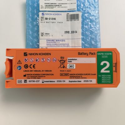 Nihon Kohden AED máy chống rung pin Alid không sạc NKPB-14301K X216A
