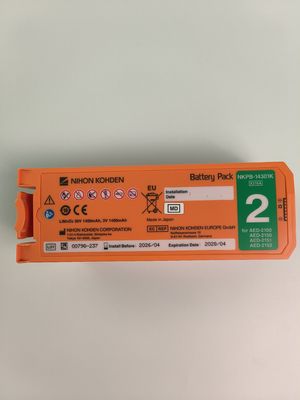 Nihon Kohden AED máy chống rung pin Alid không sạc NKPB-14301K X216A