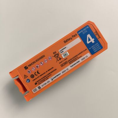 Nihon Kohden AED Thiết bị chống rung pin màu cam AED-2100aed-2150aed-215aed-2152 Nkpb-28271k X217A