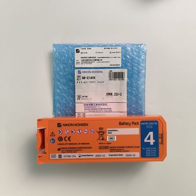 Nihon Kohden AED Thiết bị chống rung pin màu cam AED-2100aed-2150aed-215aed-2152 Nkpb-28271k X217A