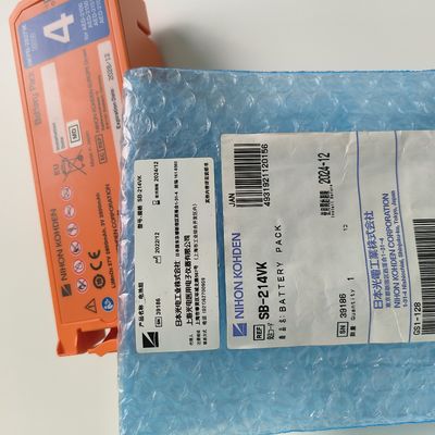 Nihon Kohden AED Thiết bị chống rung pin màu cam AED-2100aed-2150aed-215aed-2152 Nkpb-28271k X217A