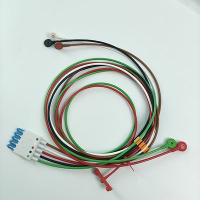 989803144991 Phụ kiện giám sát bệnh nhân PHILIP CBL 5 Leadset Snap AAMI ICU REF M1644A