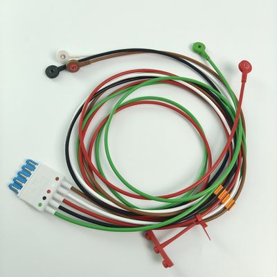 989803144991 Phụ kiện giám sát bệnh nhân PHILIP CBL 5 Leadset Snap AAMI ICU REF M1644A