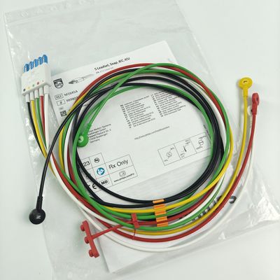 Thiết bị theo dõi bệnh nhân gốc CBL 5 Leadset Snap IEC ICU REF M1645A 989803145001