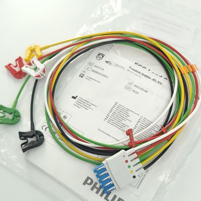 PHILIP Bệnh nhân theo dõi thiết bị y tế tiêu thụ CBL 5 Leadset Grabber IEC ICU REF M1971A 989803125851