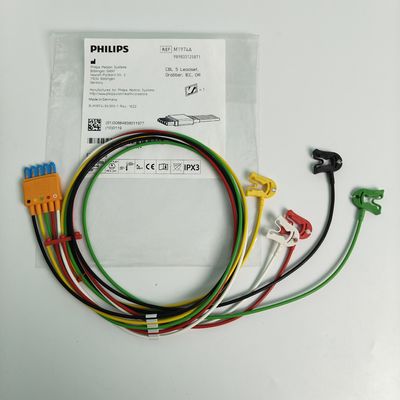 989803125871 Phương tiện tiêu thụ thiết bị y tế PHILIP Máy theo dõi bệnh nhân CBL 5 gốc Leadset Grabber IEC OR REF M1974A
